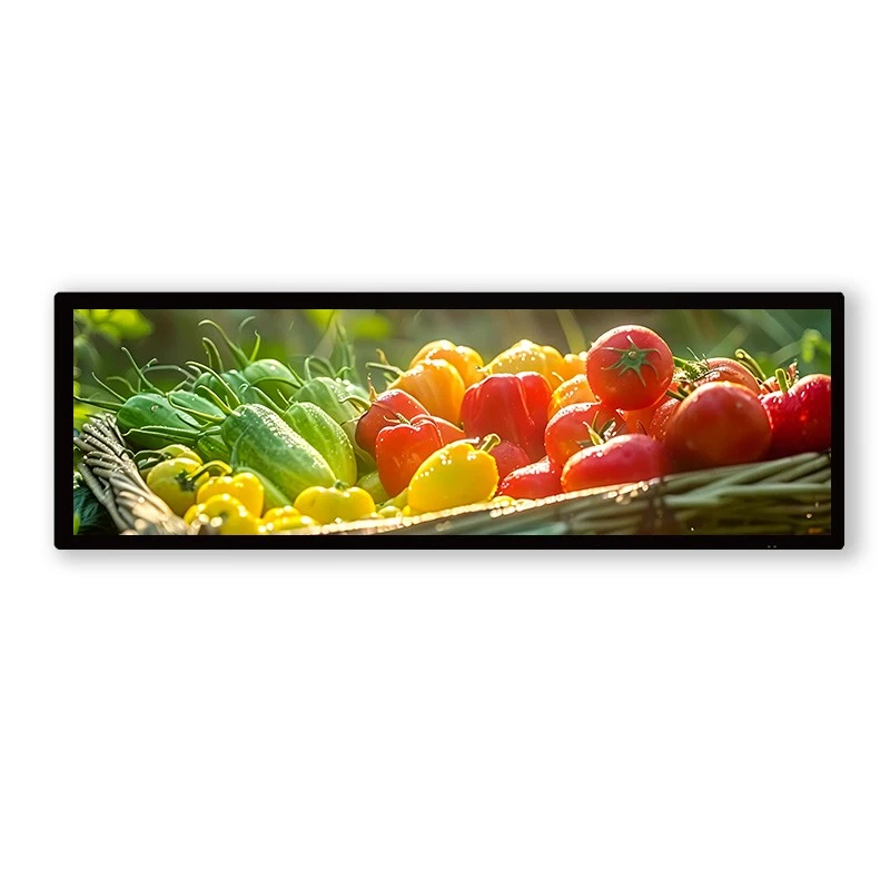 28 .6 Sgrion Aghaidh Dùbailte Taisbeanadh Bàr LCD Inch