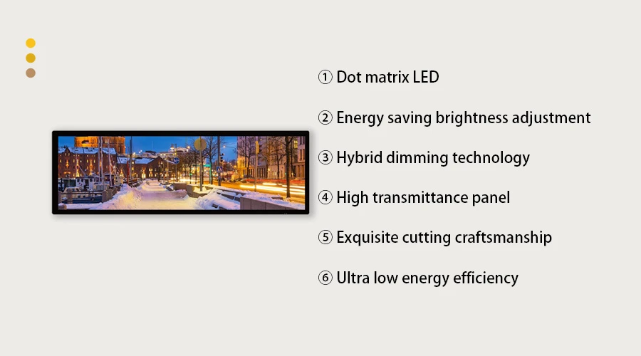 37.8 Inch Bar Display Digital Signage 37.8 Inch Bar Display Digital Signage