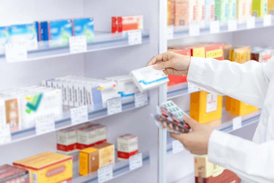 Pharmacies ESL label Pharmacies ESL label